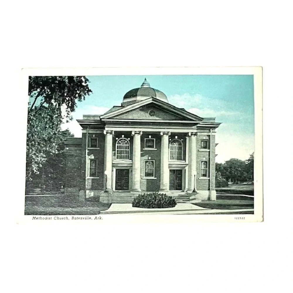 Vintage Batesville Arkansas Postcards Set of 4 Unused Cards